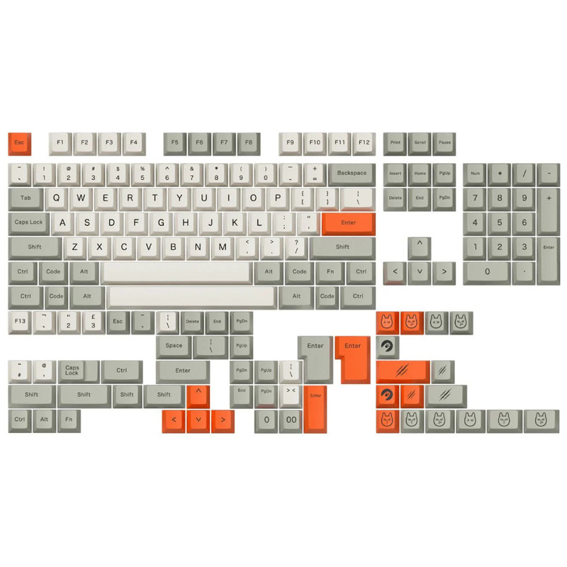 AngryMiao 021C Keycap Set - مفاتيح